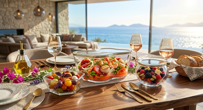 heat-resistant glass lunch box